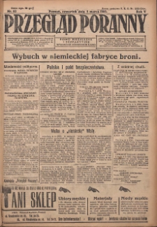 Przegląd Poranny: pismo niezależne i bezpartyjne 1925.03.05 R.5 Nr53