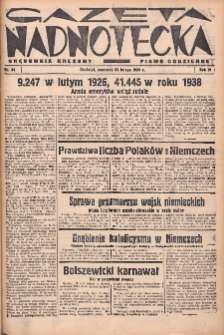 Gazeta Nadnotecka (Orędownik Kresowy): pismo codzienne 1939.02.23 R.19 Nr44
