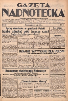 Gazeta Nadnotecka: Ilustrowane pismo codzienne 1939.05.12 R.19 Nr109