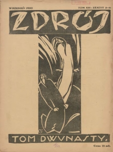 Zdrój. Dwutygodnik poświęcony sztuce i kulturze umysłowej. 1920 R.4 T.12 zeszyt 5-6