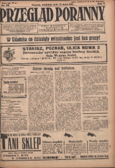 Przegląd Poranny: pismo niezależne i bezpartyjne 1925.05.10 R.5 Nr108