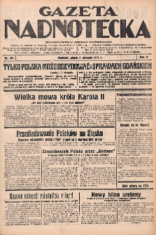 Gazeta Nadnotecka: Ilustrowane pismo codzienne 1939.08.18 R.19 Nr188