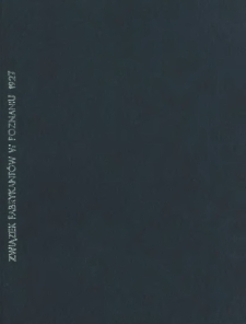 Sprawozdanie Związku Fabrykantów T.z. w Poznaniu z działalności w roku 1927.