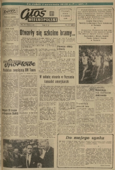 Głos Wielkopolski. 1959.09.01 R.15 nr207 Wyd.AB