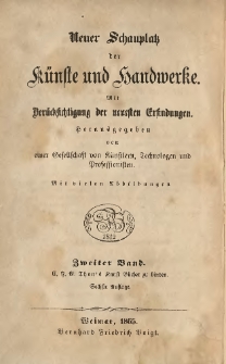 Die kunst bücher zu binden, oder die buchbinderei in allen ihren theilen und auf dem neuesten standpunkte. Ein Lehr und Handbuch