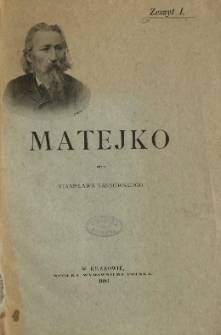 Matejko. Zeszyt 1