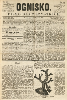 Ognisko: pismo dla wszystkich. 1874.04.24 nr10