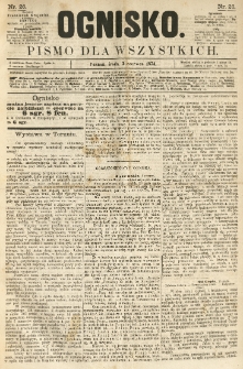 Ognisko: pismo dla wszystkich. 1874.06.03 nr26