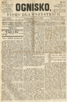 Ognisko: pismo dla wszystkich. 1874.06.05 nr27