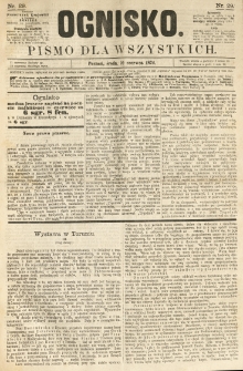 Ognisko: pismo dla wszystkich. 1874.06.10 nr29