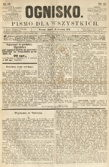 Ognisko: pismo dla wszystkich. 1874.06.19 nr33