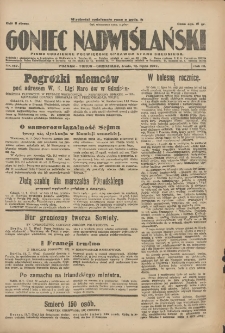 Goniec Nadwiślański: pismo codzienne poświęcone sprawom stanu średniego 1927.07.13 R.3 Nr157