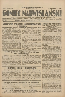 Goniec Nadwiślański: pismo codzienne poświęcone sprawom stanu średniego 1927.07.26 R.3 Nr168