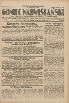 Goniec Nadwiślański: pismo codzienne poświęcone sprawom stanu średniego 1927.07.27 R.3 Nr169