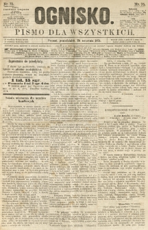 Ognisko: pismo dla wszystkich. 1874.09.28 nr75