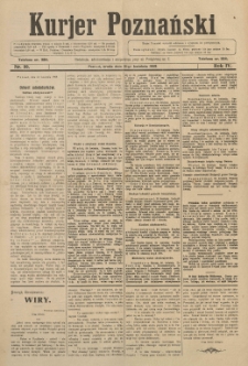 Kurier Poznański 1909.04.21 R.4 nr 90