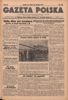 Gazeta Polska: codzienne pismo polsko-katolickie dla wszystkich stanów 1937.08.28 R.41 Nr198