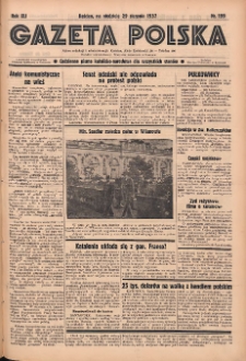 Gazeta Polska: codzienne pismo polsko-katolickie dla wszystkich stanów 1937.08.29 R.41 Nr199