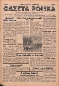 Gazeta Polska: codzienne pismo polsko-katolickie dla wszystkich stanów 1937.09.05 R.41 Nr205