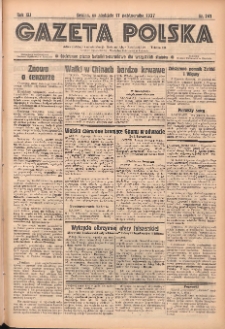 Gazeta Polska: codzienne pismo polsko-katolickie dla wszystkich stan&oacute;w 1937.10.17 R.41 Nr241