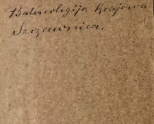 Prospekt. Z dniem 1. czerwca 1890 r. otwartym zostanie w Szczawnicy Zakład inhalacyjny jodłowy i solankowy Dra Michała Janochy...