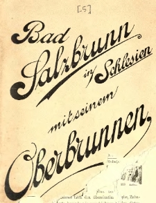 Bad Salzbrunn in Schlesien mit seinem Oberbrunnen