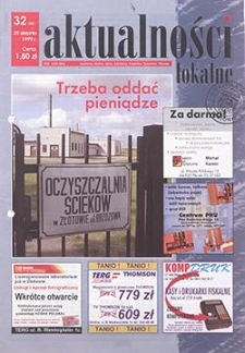 Aktualności Lokalne 1999 Nr 32(65)