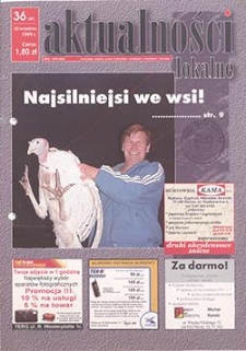 Aktualności Lokalne 1999 Nr 36(69)