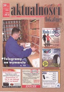 Aktualności Lokalne 1999 Nr 39(72)