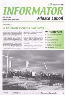 Informator Miasta Luboń 2005.10 Nr10(70)