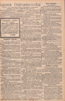 Gazeta Ostrzeszowska: urzędowy organ Magistratu i Urzędu Policyjnego w Ostrzeszowie, z dodatkiem bezpłatnym "Orędownik Ostrzeszowski" 1927.09.28 R.41 Nr77