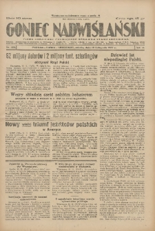 Goniec Nadwiślański: pismo codzienne poświęcone sprawom stanu średniego 1927.11.12 R.3 Nr260