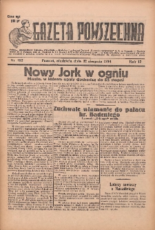 Gazeta Powszechna 1934.08.12 R.17 Nr182