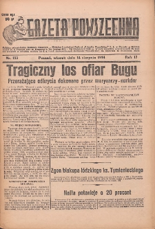 Gazeta Powszechna 1934.08.14 R.17 Nr183