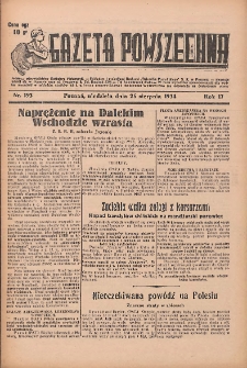 Gazeta Powszechna 1934.08.26 R.17 Nr193