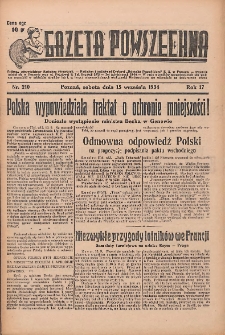 Gazeta Powszechna 1934.09.15 R.17 Nr210