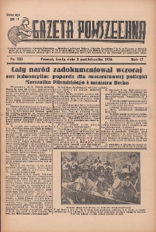 Gazeta Powszechna 1934.10.03 R.17 Nr225