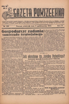 Gazeta Powszechna 1934.10.07 R.17 Nr229