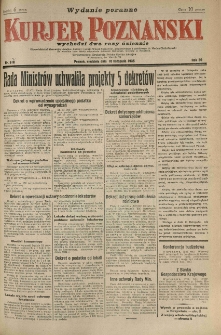 Kurier Poznański 1935.11.10 R.30 nr 518