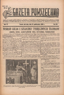 Gazeta Powszechna 1934.10.21 R.17 Nr241