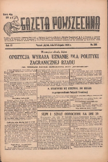 Gazeta Powszechna 1934.11.09 R.17 Nr256