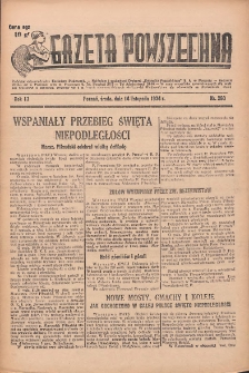 Gazeta Powszechna 1934.11.14 R.17 Nr260