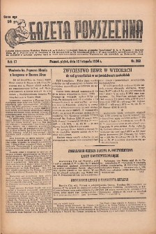 Gazeta Powszechna 1934.11.16 R.17 Nr262