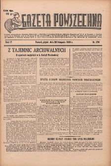 Gazeta Powszechna 1934.11.30 R.17 Nr274