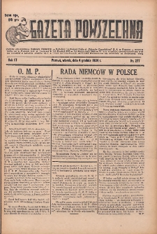 Gazeta Powszechna 1934.12.04 R.17 Nr277