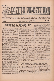 Gazeta Powszechna 1934.12.06 R.17 Nr279