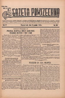 Gazeta Powszechna 1934.12.12 R.17 Nr283