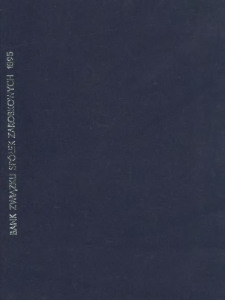 Zehnter Jahresbericht der Aktiengesellschaft Bank Związku Spółek Zarobkowych zu Posen für das Jahr 1895.