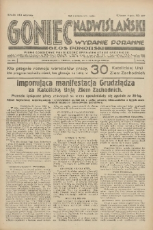Goniec Nadwiślański: wydanie poranne. Głos Pomorski 1928.02.25 R.4 Nr46
