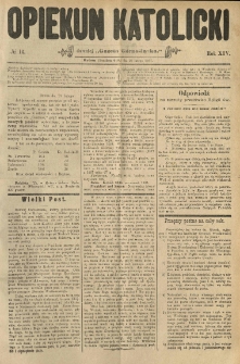 Opiekun Katolicki. 1887.02.26 R.14 nr16